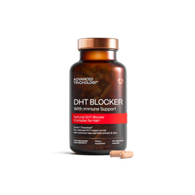 Advanced Trichology DHT Blocker hair growth supplement front view
