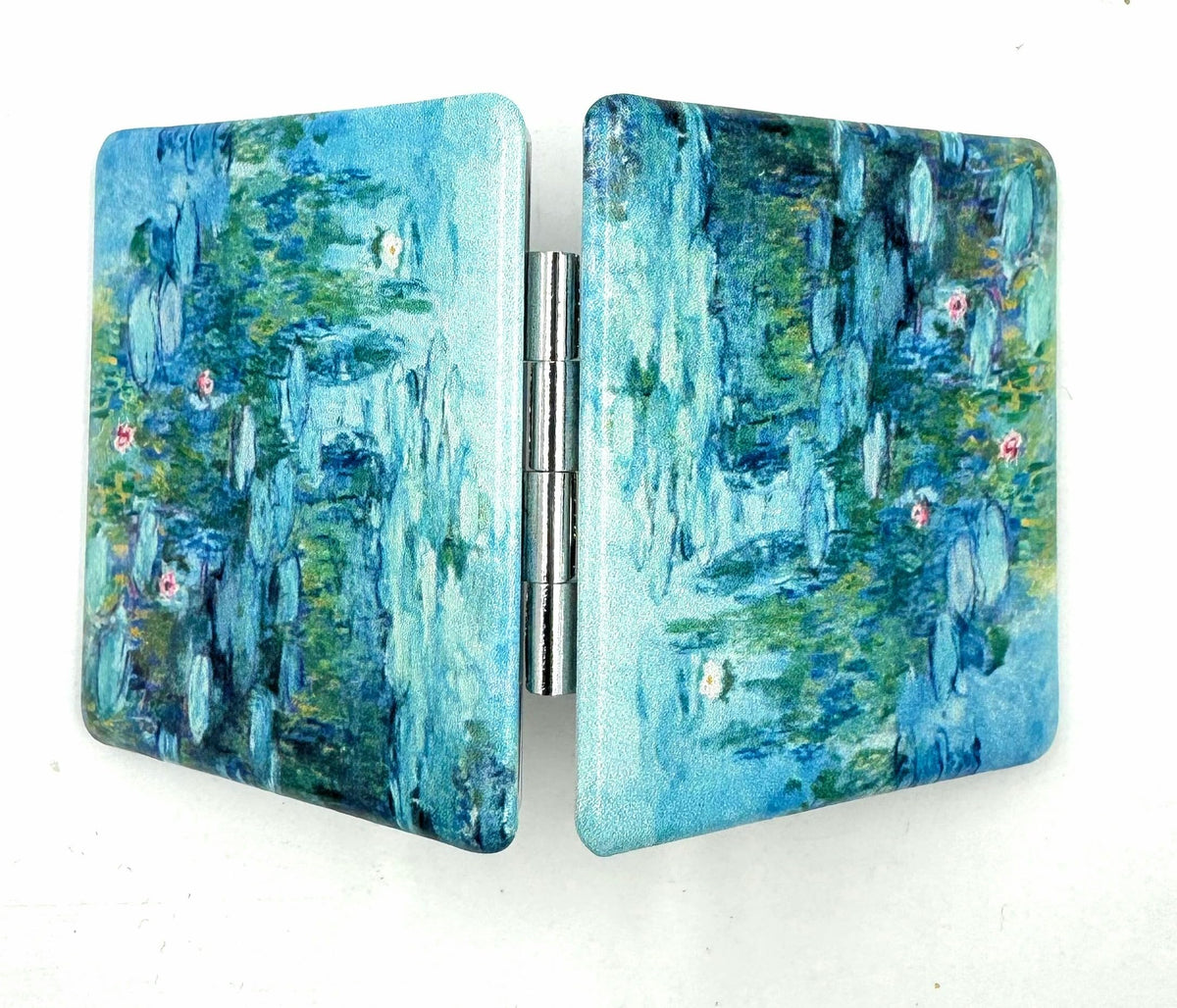 Aeisage Compact Mirror side view highlighting folding hinge
