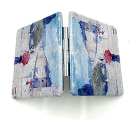 Aeisage Edward Monch Square Mirror compact size in hand