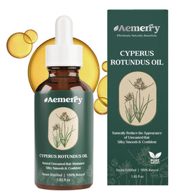 Aemerry Cyperus Rotundus Oil for Hair Removal 55mL front view