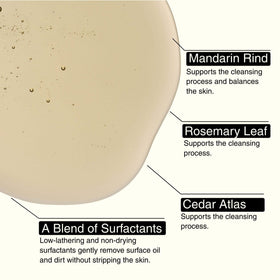 Aesop hand wash ingredients list on the bottle
