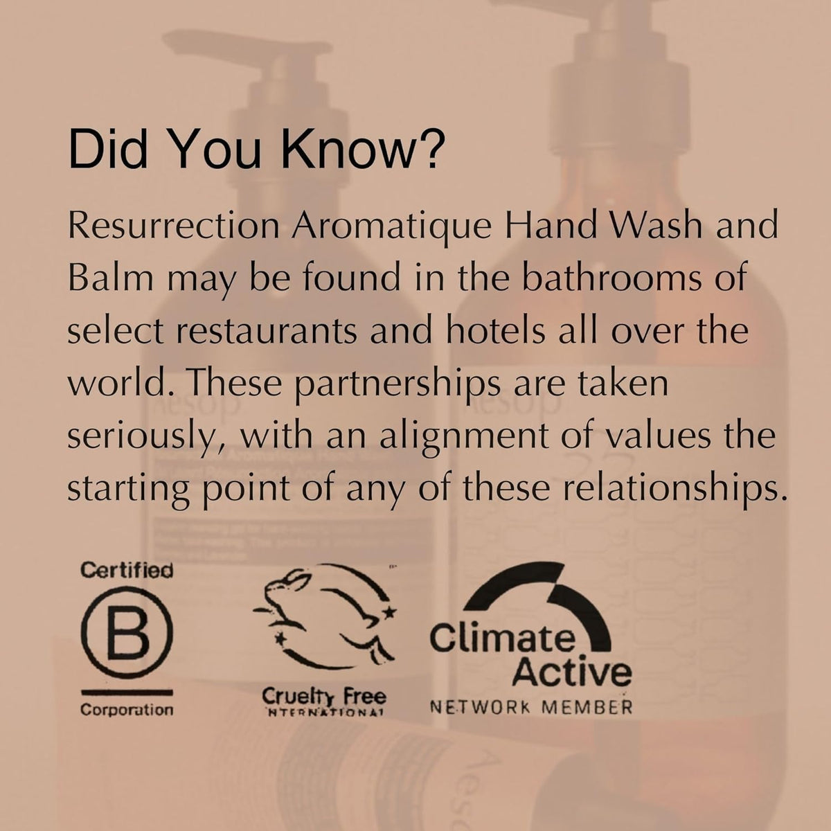 Aesop hand wash with lavender and citrus aroma