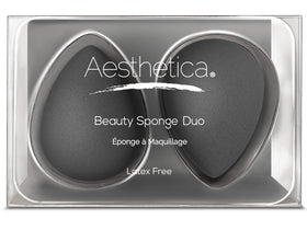 Aesthetica Beauty Sponge Blender front view in pink