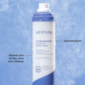 AESTURA ATOBARRIER365 Cream Mist close-up of spray application