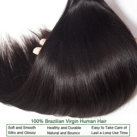Afeier human hair bundles packaging with 3 bundles