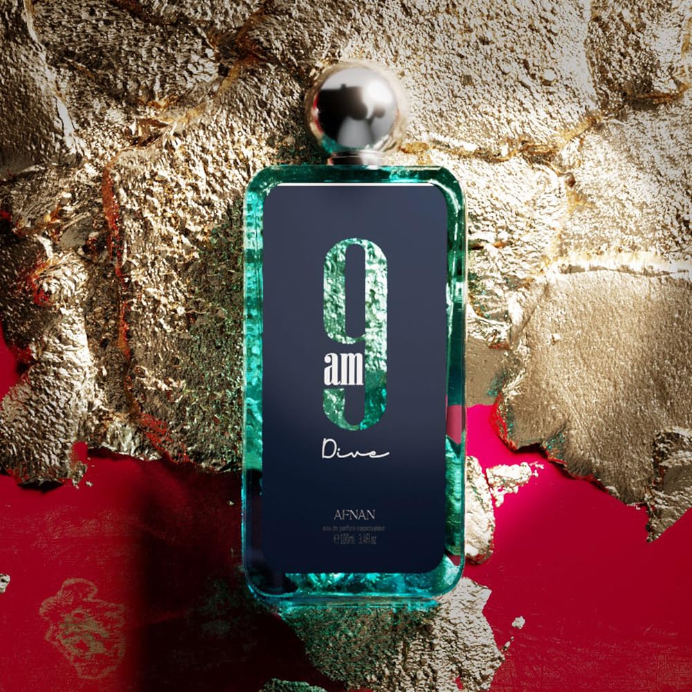 Afnan 9 AM Dive Unisex Eau De Parfum lifestyle scene