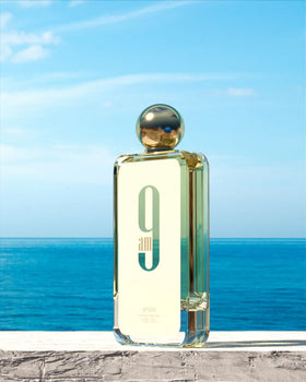 Afnan 9 AM Unisex Eau De Parfum 3.4 Fl. Oz with citrus fruits