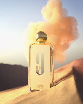 Afnan 9 AM Unisex Eau De Parfum with flowers