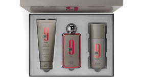 Afnan 9 PM Rebel deodorant 150ml and shower gel 150ml packaging