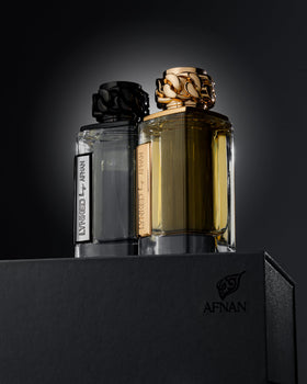 Afnan Lynked Forever Eau De Parfum 3.4 Fl. Oz with cap off