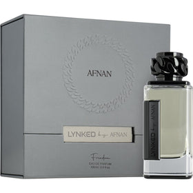 Afnan Lynked Freedom Eau De Parfum for Men packaging box