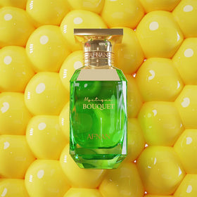 Afnan Mystique Bouquet Eau De Parfum label close-up