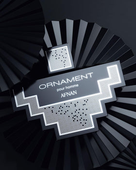 Afnan Ornament Pour Homme Eau De Parfum bottle close-up