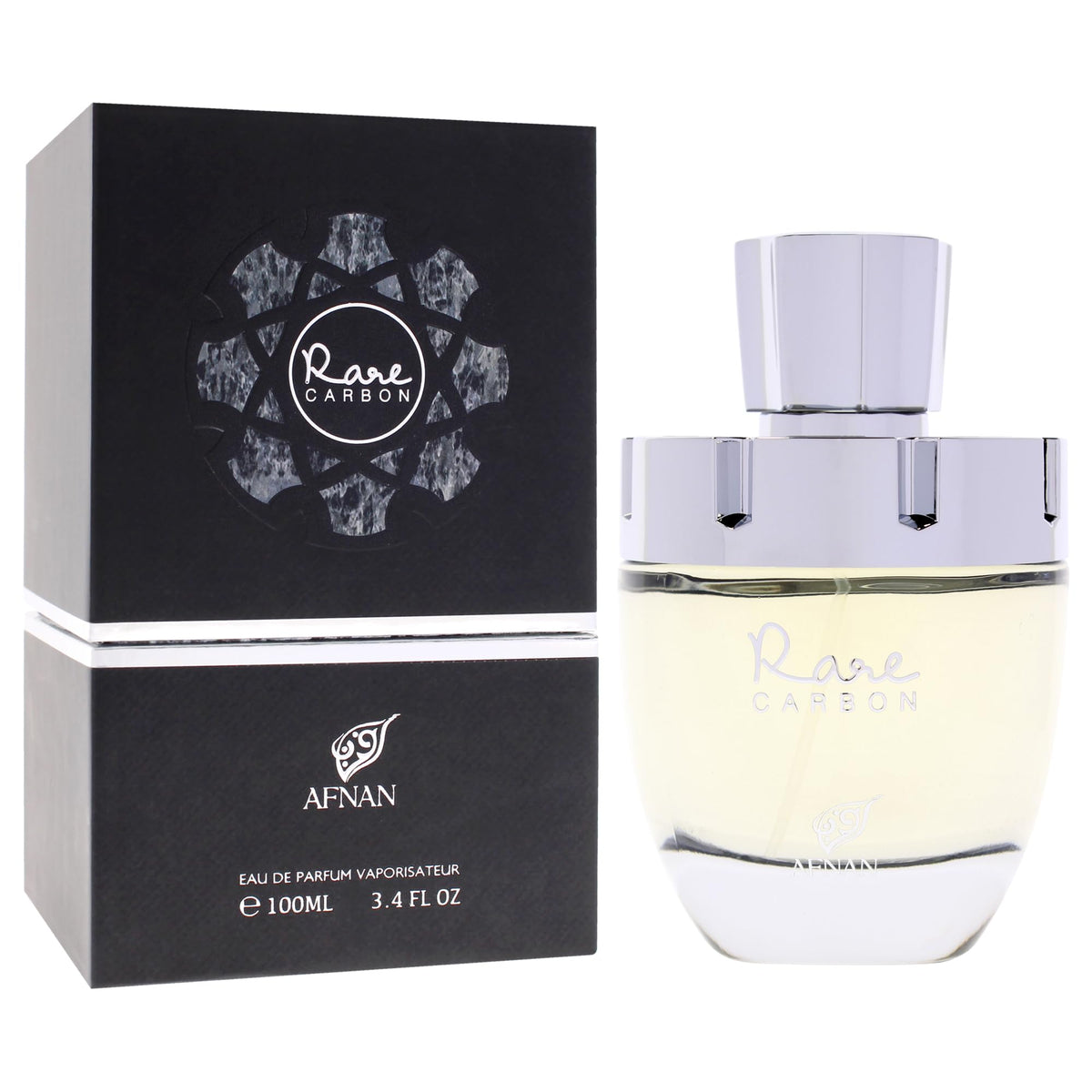 Afnan Rare Carbon Eau De Parfum packaging
