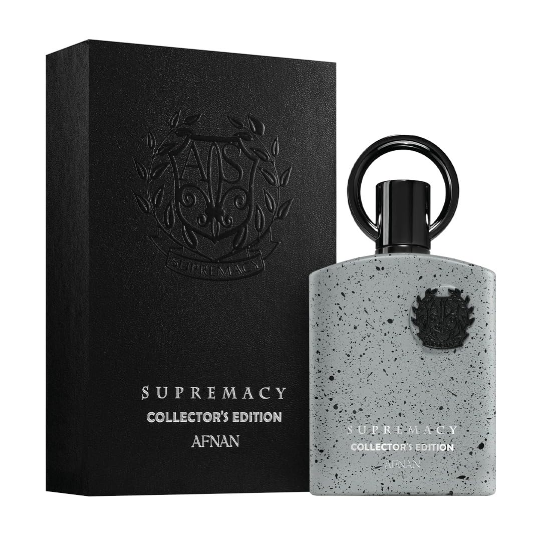 Afnan Supremacy Collector's Edition Eau De Parfum 3.4 Fl. Oz packaging