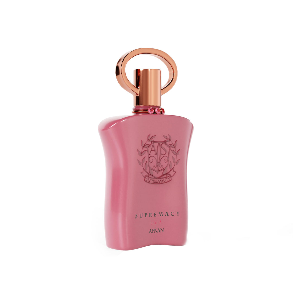 Afnan Supremacy Gala Women's Eau De Parfum bottle side view
