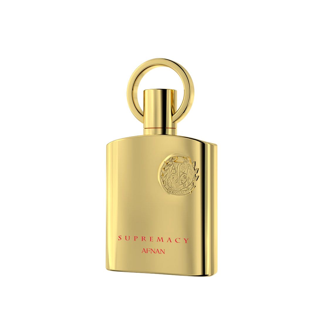 Afnan Supremacy Gold Eau De Parfum bottle close-up