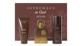 Afnan Supremacy in Oud Gift Set including Extrait De Parfum and deodorant