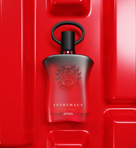 Afnan Supremacy Tapis Rouge Eau De Parfum bottle close-up