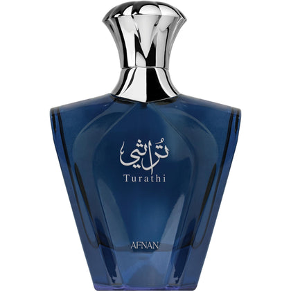 Afnan Turathi Blue Eau de Parfum Spray for Men front view