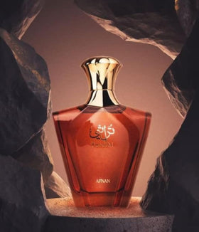 Afnan Turathi Brown Eau de Parfum scent notes displayed