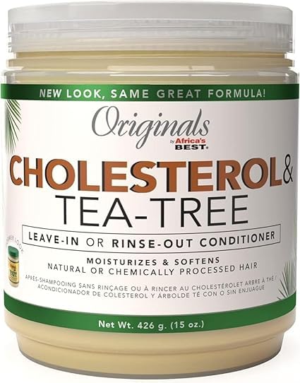 Africa's Best Cholesterol Tea Tree Oil Conditioner side view