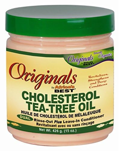 Africa's Best Cholesterol Tea Tree Oil Conditioner with ingredients list