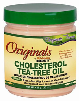 Africa's Best Cholesterol Tea Tree Oil Conditioner with ingredients list