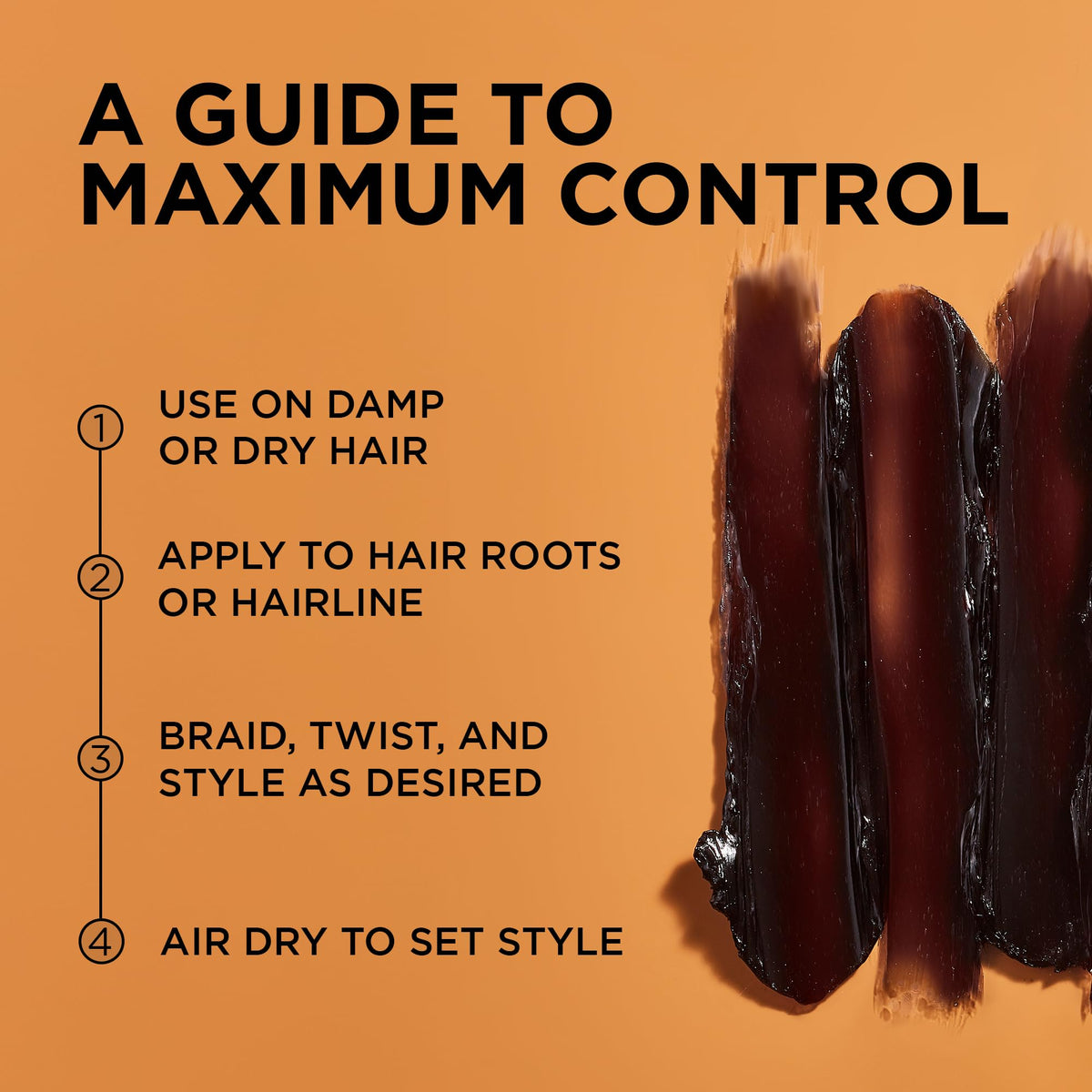 African Pride Black Castor Miracle Extra Hold Braid Gel packaging