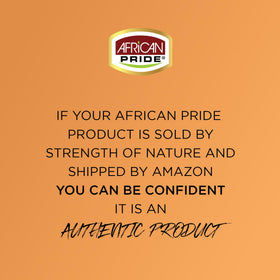 African Pride Black Castor Miracle Extra Hold Gel with coconut oil and black castor oil