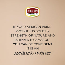 African Pride Moisture Miracle 5 Essential Hair Oils application on hair