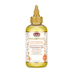 African Pride Moisture Miracle 5 Essential Hair Oils front view