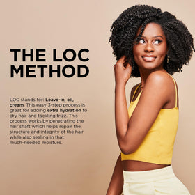 African Pride Moisture Miracle 5 Essential Hair Oils in lifestyle setting