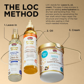 African Pride Moisture Miracle 5 Essential Hair Oils lifestyle scene