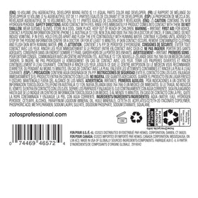 AGE beautiful 10 Volume Hair Developer with ingredients list