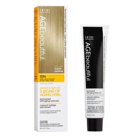AGE beautiful 10N Very Light Blonde hair dye packaging front view