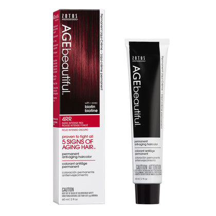 AGE beautiful Dark Intense Red Hair Dye packaging front view