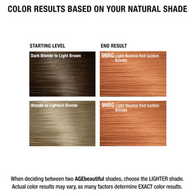 AGE beautiful hair dye 75g tube close-up showing texture
