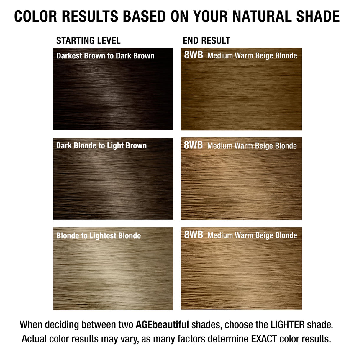 AGE beautiful hair dye application tools and accessories