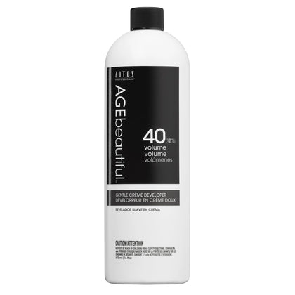 AgeBeautiful 40 Volume Hair Developer 16 Fl Oz front view