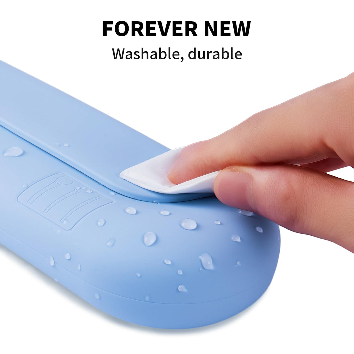 AGIKET Silicone Makeup Brush Holder on a travel bag