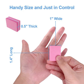 AhaTopia Nail Buffers used on natural nails