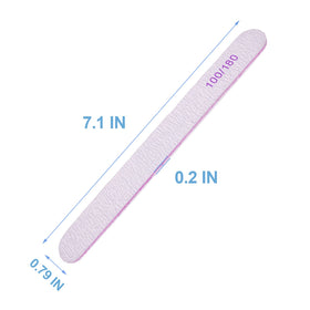 AhaTopia Nail File 180 grit side close-up