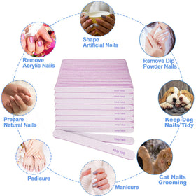 AhaTopia Nail File Set packaging display
