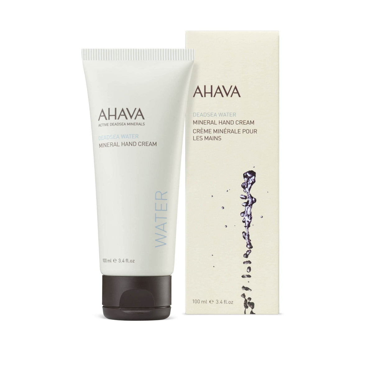 AHAVA Dead Sea Water Mineral Hand Cream packaging