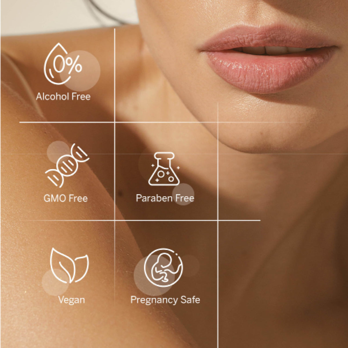 AHAVA deodorant placed on marble bathroom counter