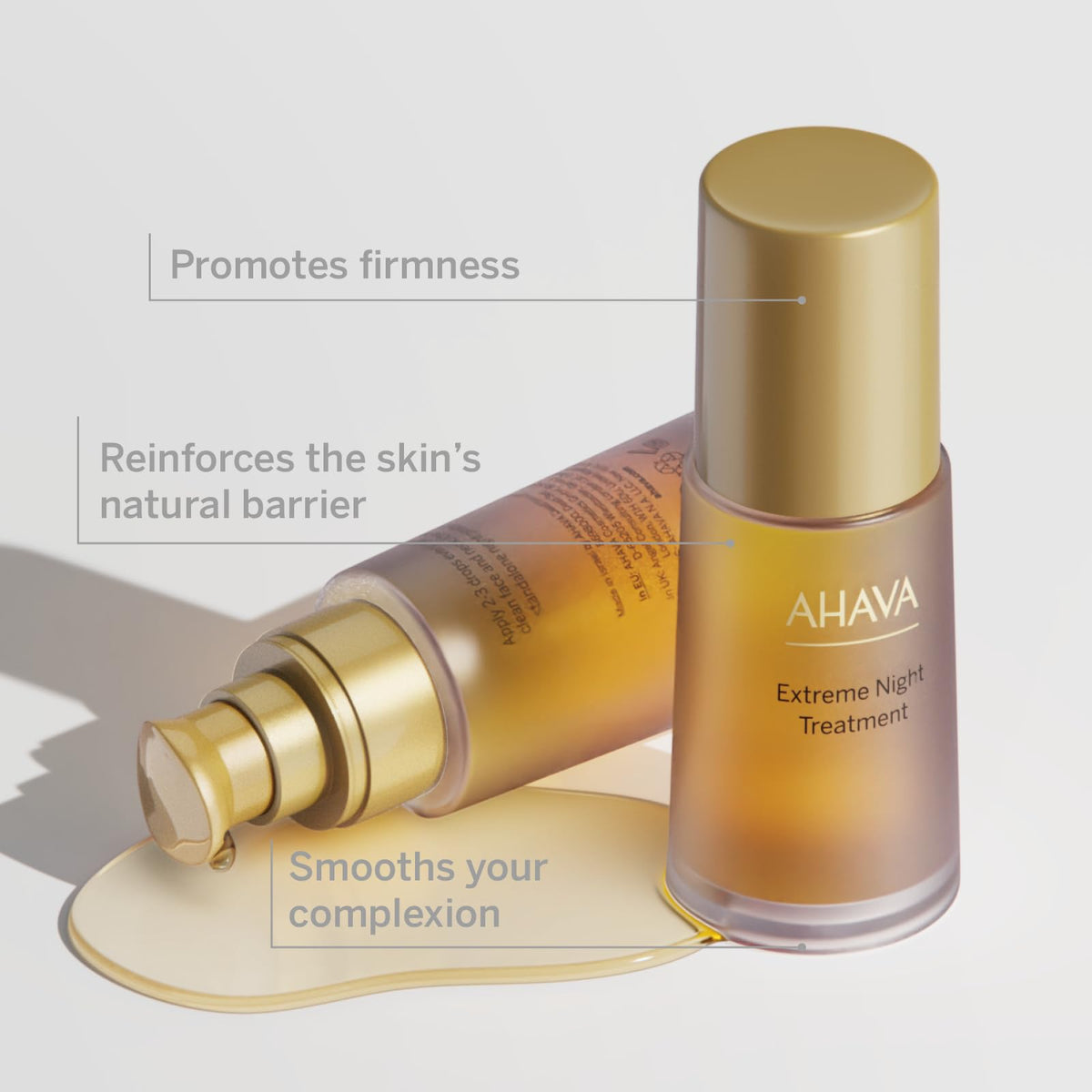 AHAVA Extreme Night cream texture close-up
