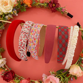 AHONEY headbands displayed on a table