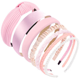 AHONEY headbands worn by a girl outdoors
