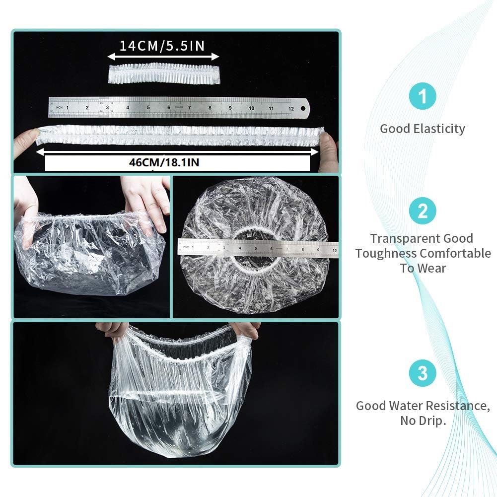 AIDIQIU Disposable Shower Cap packaging detail